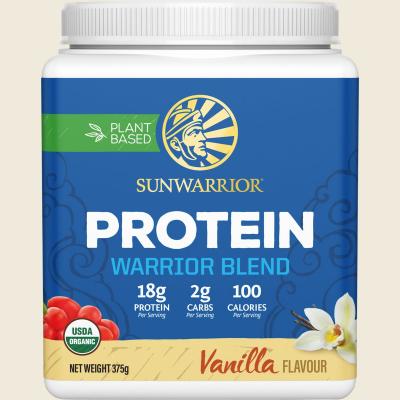 Protein Powder Warrior Blend Vanilla 375g