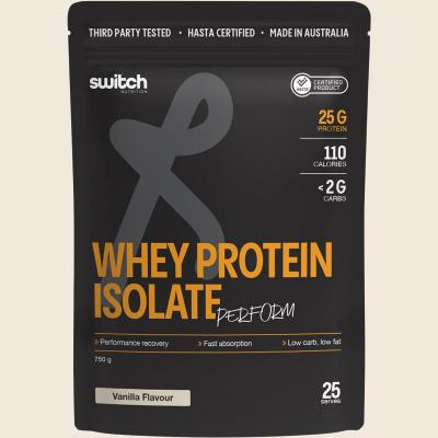 Perform Whey Protein Isolate Hasta Cert Vanilla 750g