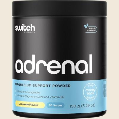 Adrenal Magnesium Support Powder Lemonade 150g