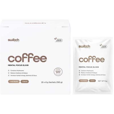 Coffee Mental Focus Elixir Cafe Mocha 25pk