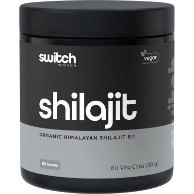 Shilajit Organic Himalayan Shilajit 8:1 60 Caps