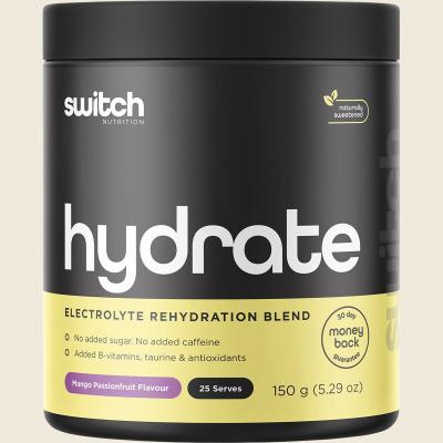 Hydrate Electrolytes No Added Sugar Mango Passionfruit 150g