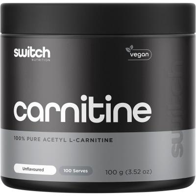 Carnitine 100% Pure Acetyl L-Carnitine Unflavoured 100g