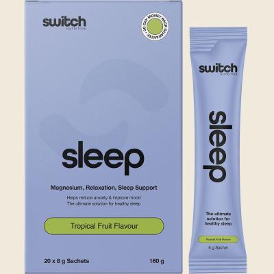 Sleep Magnesium Sachets Tropical Fruit 20x8g