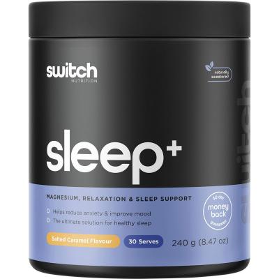 Sleep+ Magnesium Salted Caramel 240g