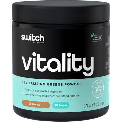 Vitality Revitalising Greens Powder Chocolate 150g