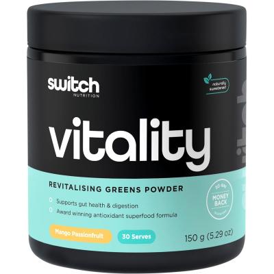 Vitality Revitalising Greens Powder Mango Passionfruit 150g