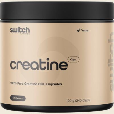 Creatine 100% Pure HCL 240 Caps