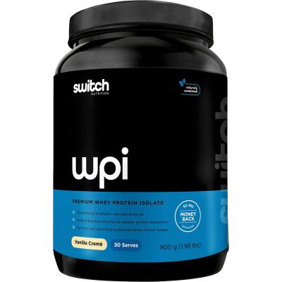 WPI Premium Whey Protein Isolate Vanilla Creme 900g