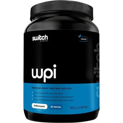 WPI Premium Whey Protein Isolate Unflavoured 900g