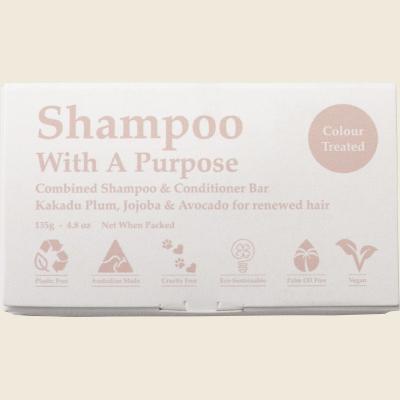 Shampoo & Conditioner Bar Colour Treated Hair 135g