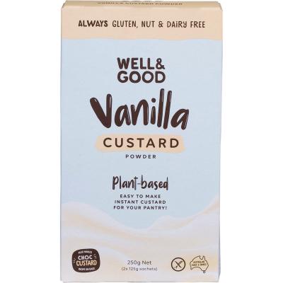 Plant Based Vanilla Custard Powder 250g