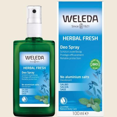 Deo Spray Herbal Fresh Sage 100ml