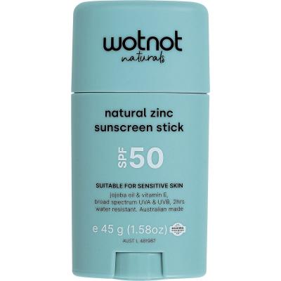 Natural Zinc Sunscreen Stick SPF 50 45g