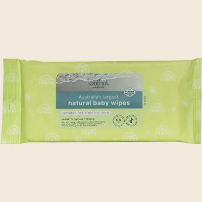 Natural Baby Wipes for Case Refill Pack 20pk