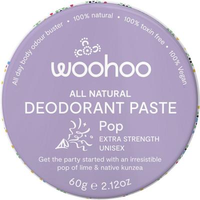 Deodorant Paste Tin Pop Extra Strength 60g