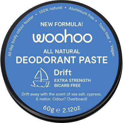 Deodorant Paste Tin Drift Extra Strength 60g