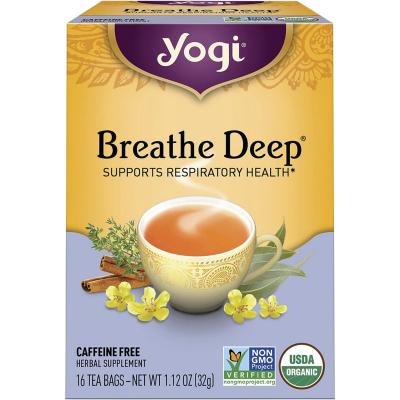 Herbal Tea Bags Breathe Deep 16pk