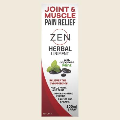 Zen Herbal Liniment Spray 100ml
