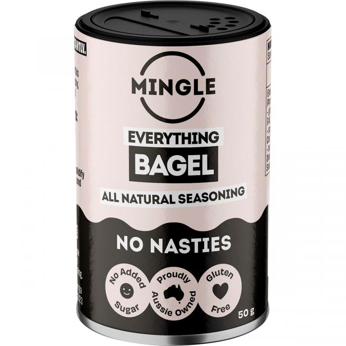 Everything Bagel All Natural Seasoning 5x50g - Click Image to Close